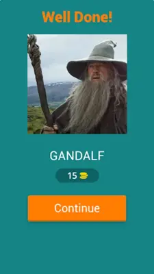 Hobbit Quiz android App screenshot 1